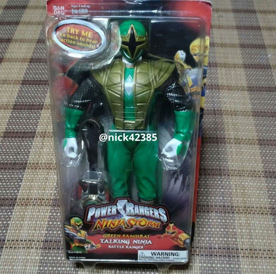 超激レア　パワーレンジャー トーキング　フィギュアセット