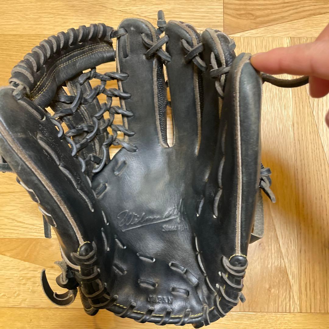 Wilson 硬式グローブ ブラック オールラウンド　日本製