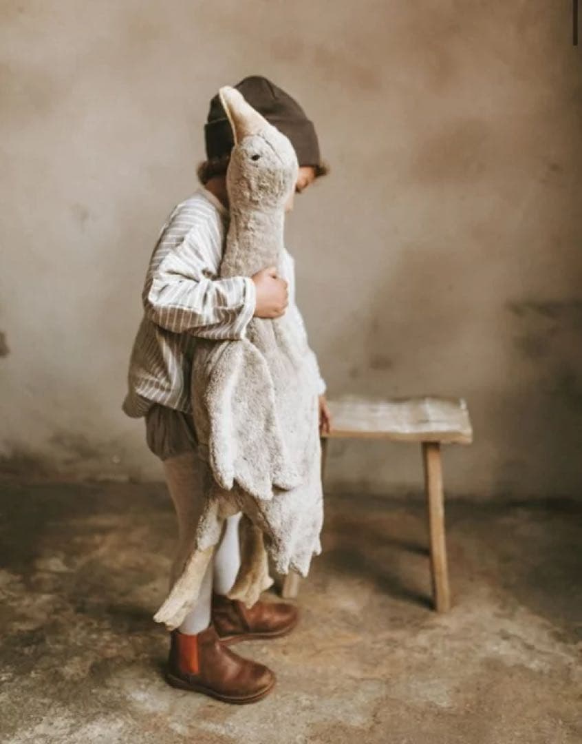 SENGER カドリーアニマルグース グレー (L) ガチョウ