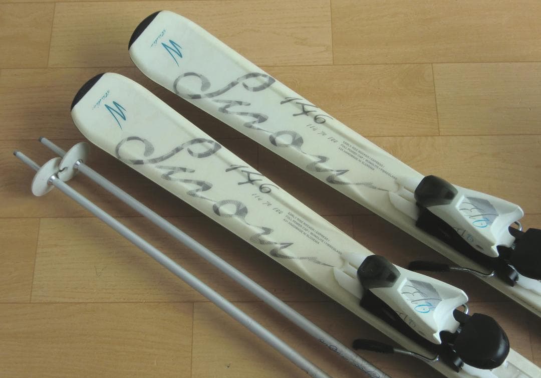 ■■送料無料■ELAN■女性用スキーフルセット■板146靴24.5■メンテ付■■