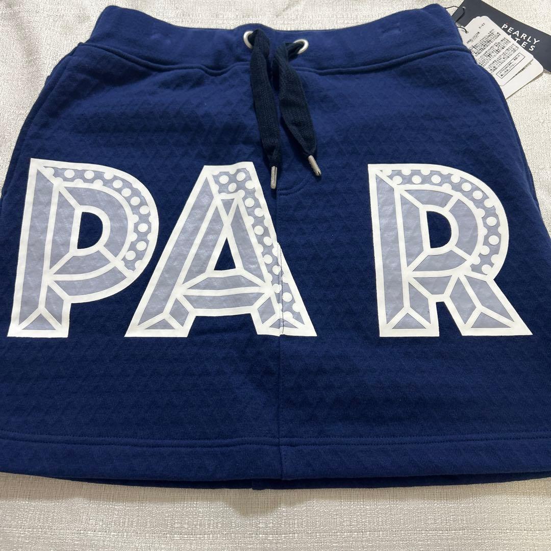 パーリーゲイツ ☆新品タグ付き☆レディース size１(Ｍ)ネイビー