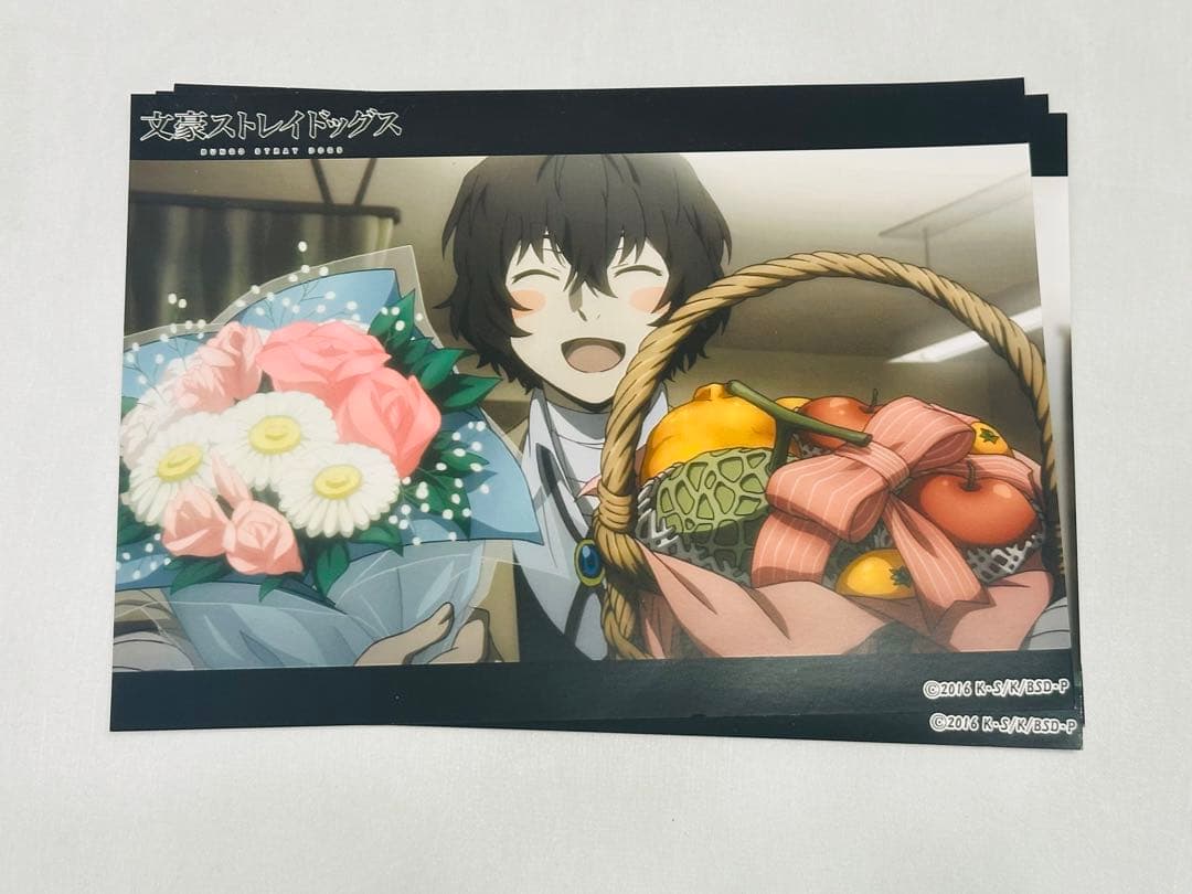 【文スト】文スト 太宰治 ネットプリント ブロマイド ネップリ 6枚