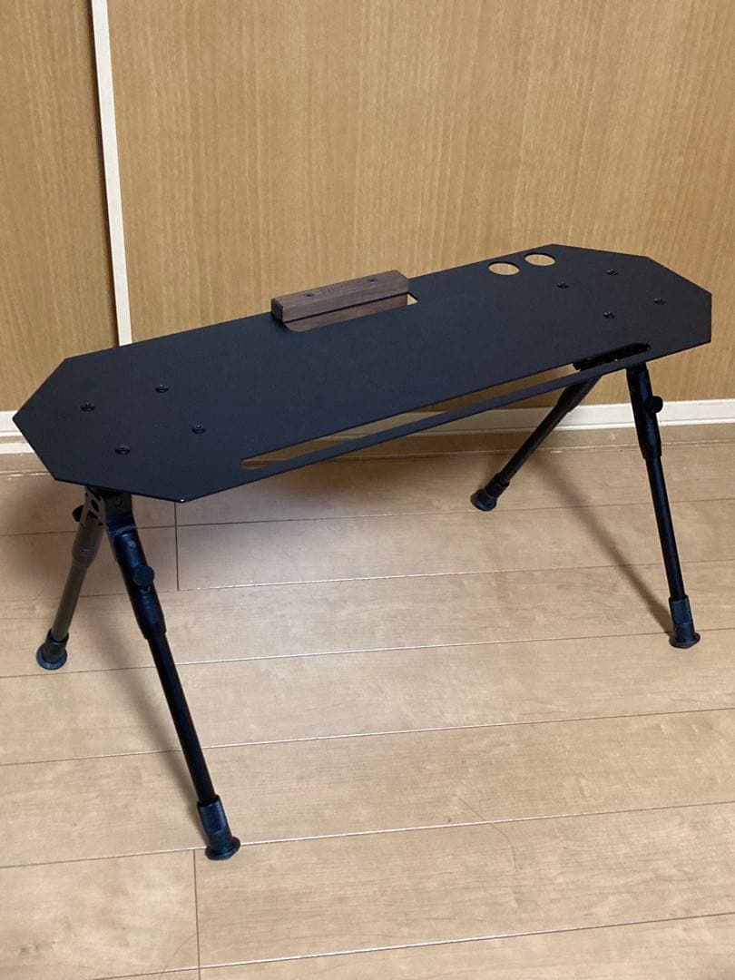 アイアン工房　サイドテーブル　焚き火テーブル　モビボックス風　ゴミ箱　キャンプ