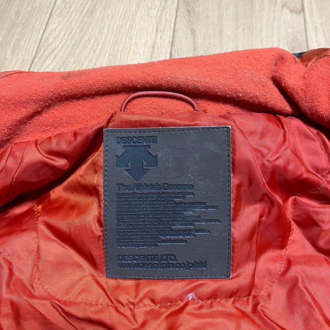 descente スキーウェア スノボーウェア　オレンジ　ブラウン　ブラック