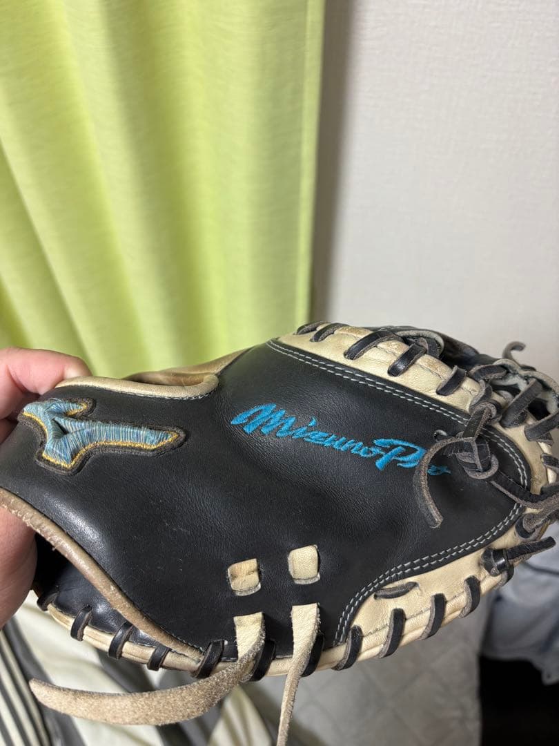 Mizuno 軟式グローブ 黒/キャメル