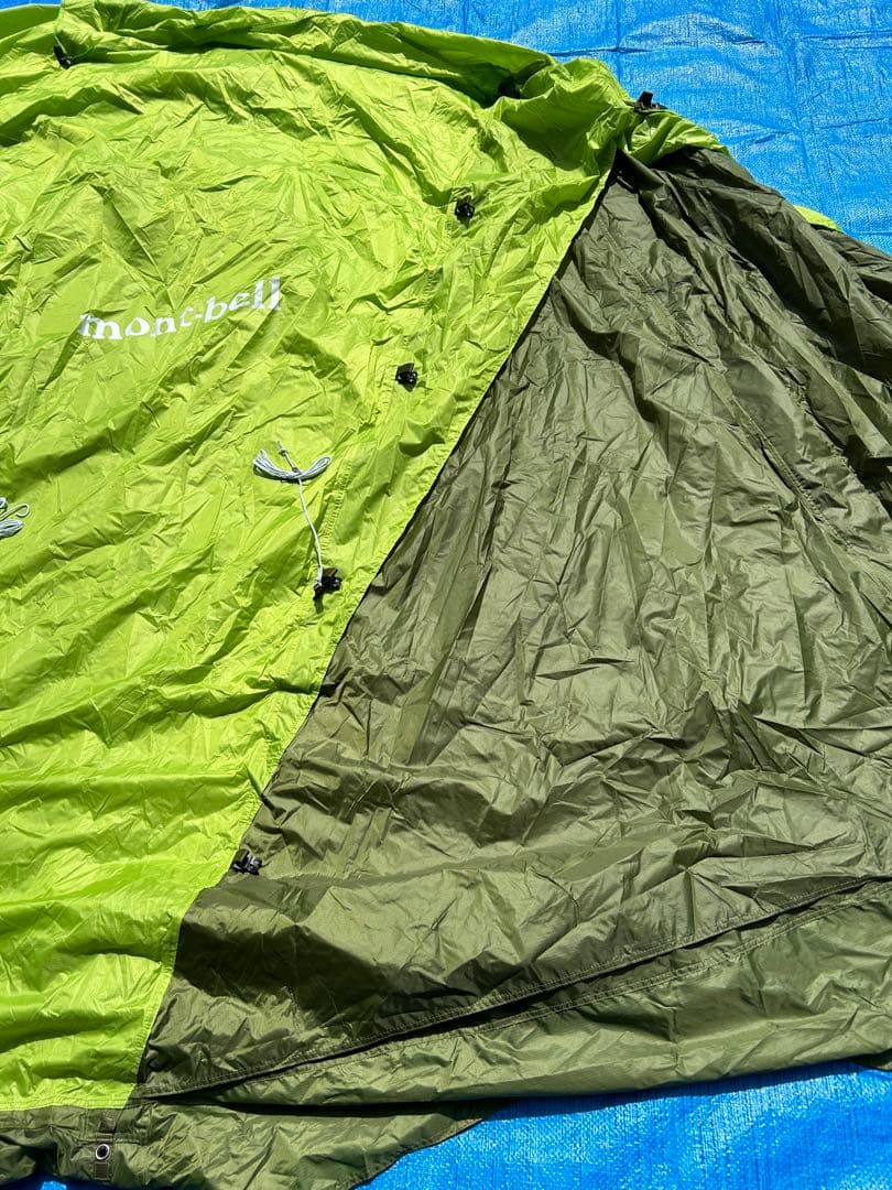 【美品】モンベル ムーンライトスクリーン4 グリーン
