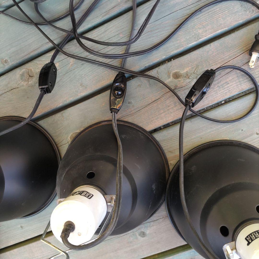 【動作確認済み美品】ライトドーム18cm&ヒートグロー3個&タイマーセット