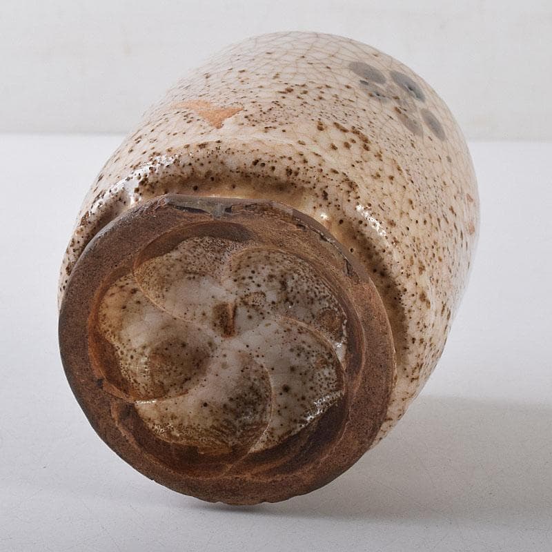 茶道具　古志野　梅絵図　茶碗　時代箱　V　R8652