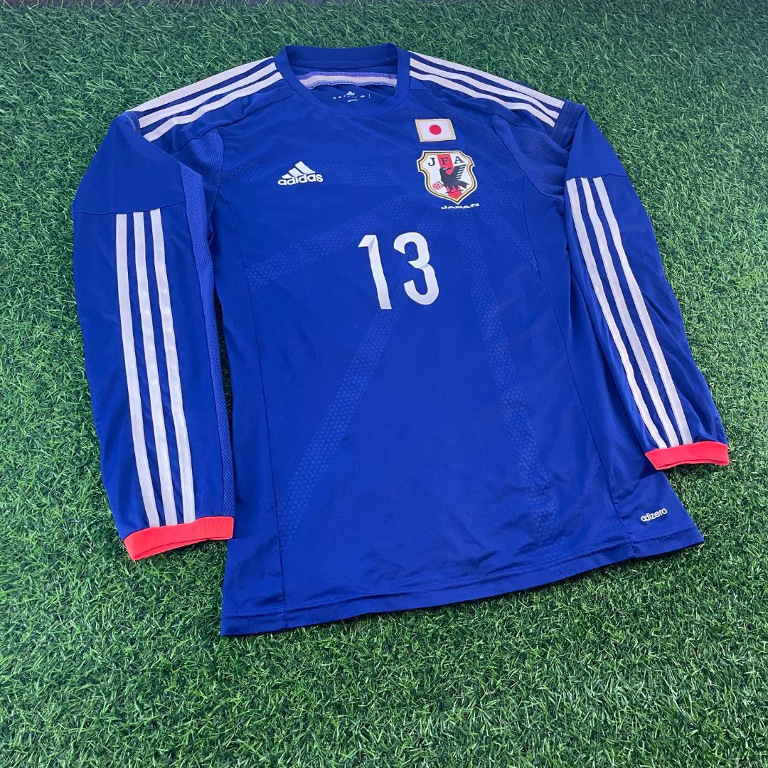 日本代表 2014 正規品 オーセンティック ユニフォーム 細貝萌 Lサイズ