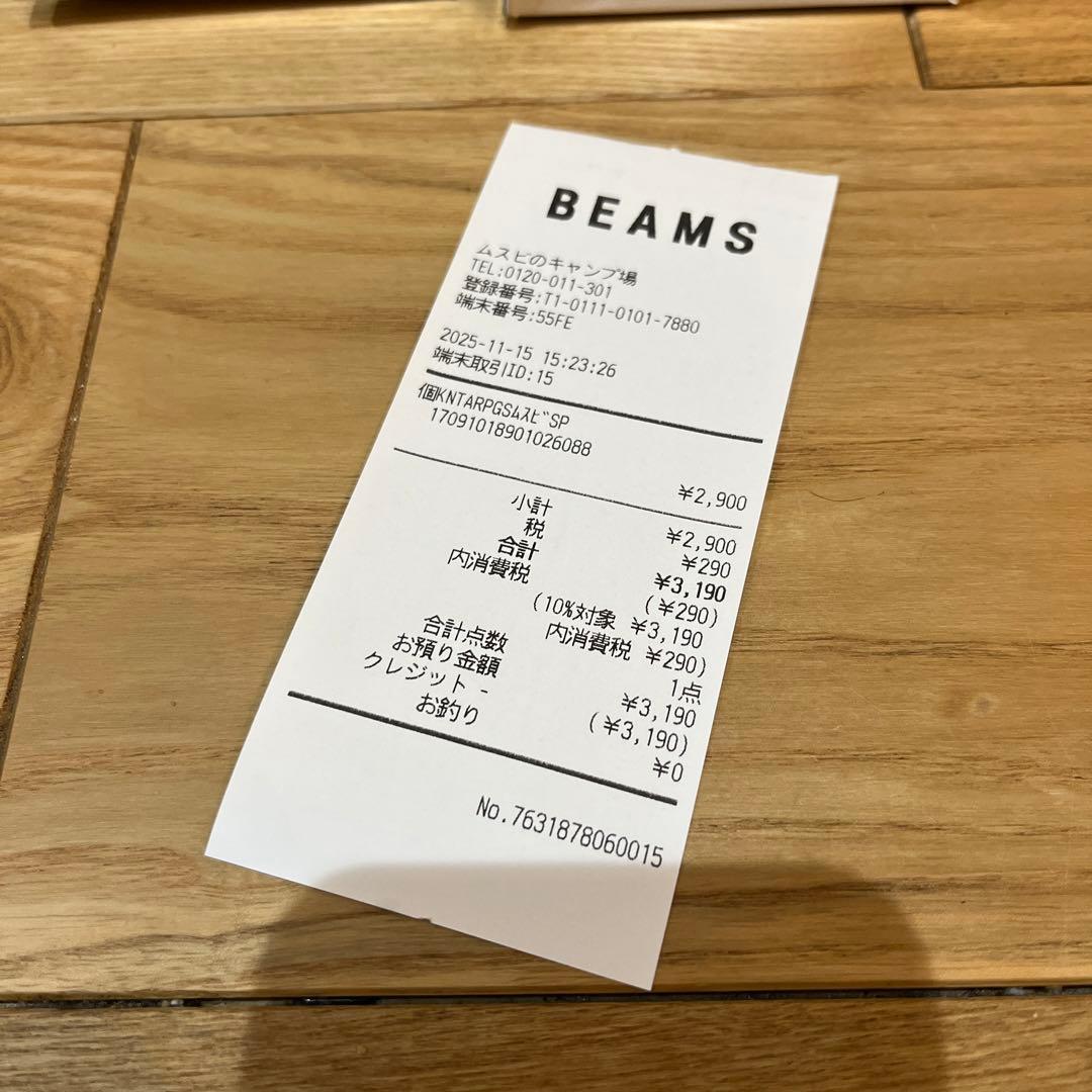 TARP to TARP グラス ムスビのキャンプ場限定 BEAMS