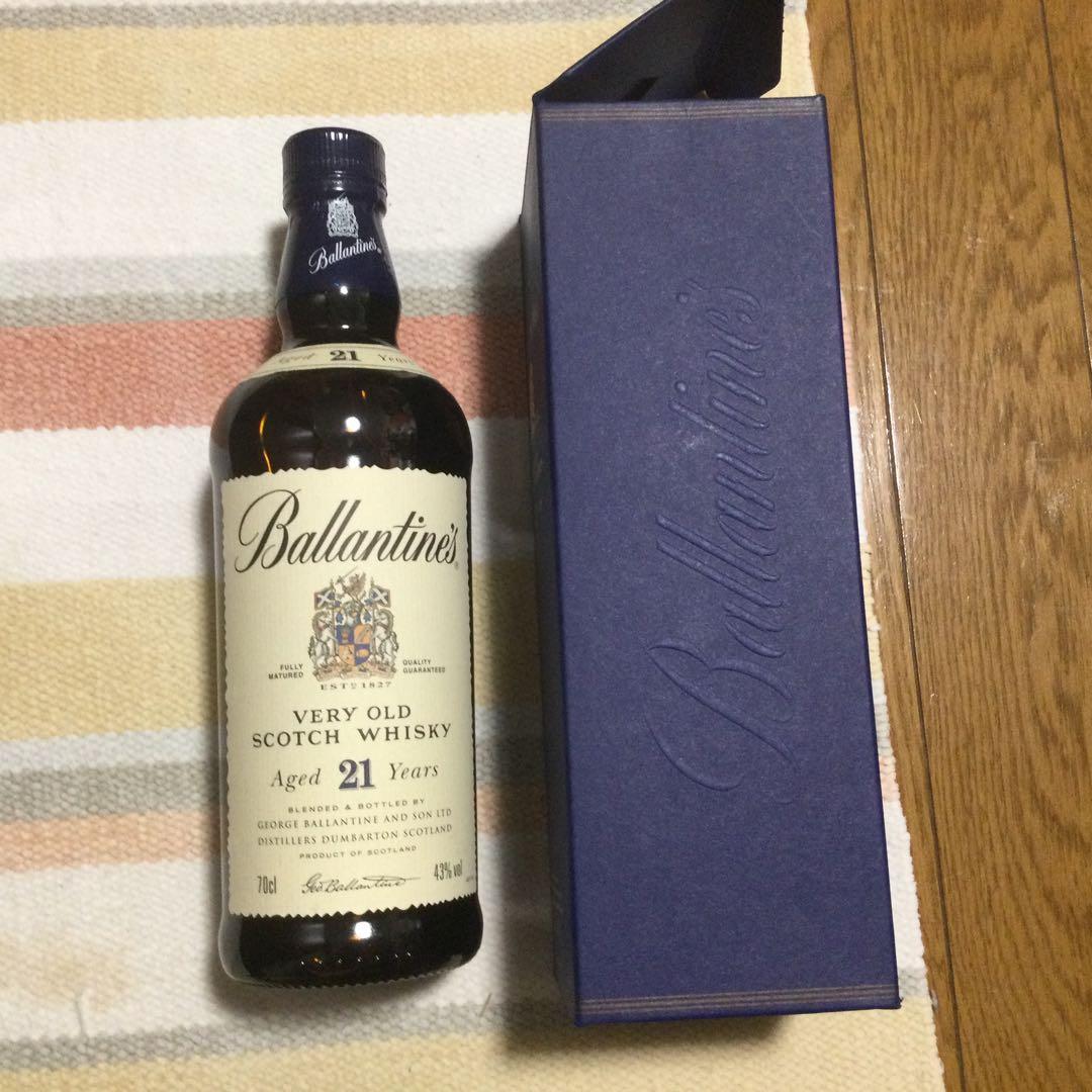 バレンタインウィスキー21年です