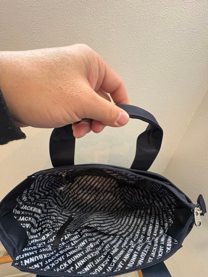 Jack Bunny!! ネイビー　トートバッグ