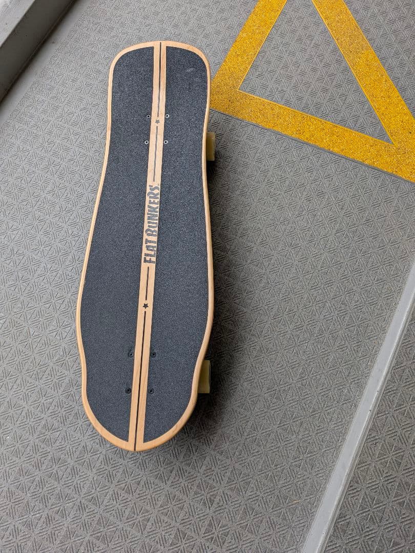 【超美品】SLIDE×FLAT BUNKERSコラボ　スケートボード　陸トレ