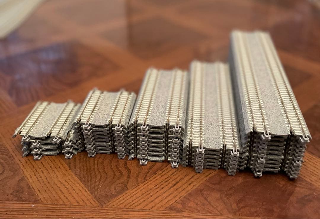 Nゲージ KATO ユニトラック　複線線路　新品　中古品　まとめて73本