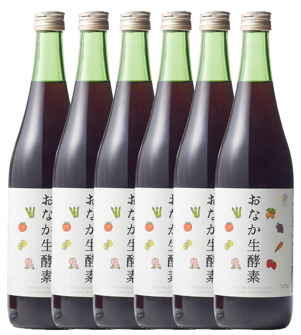 酵素ドリンク おなか生酵素 720ml×6本