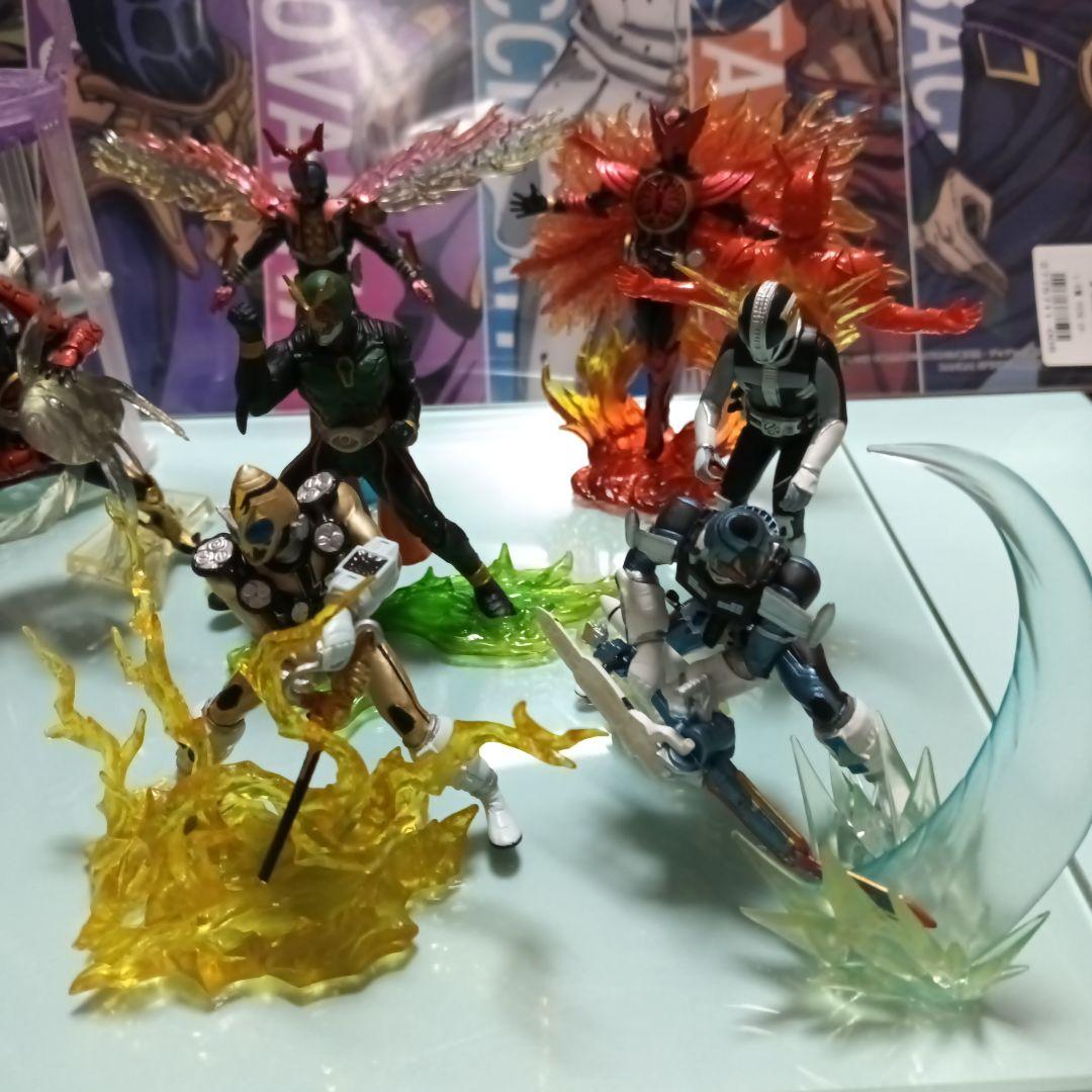 仮面ライダー　シチュエーション　特撮フィギュア 16体セット バンダイ