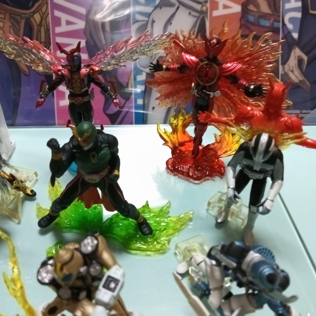 仮面ライダー　シチュエーション　特撮フィギュア 16体セット バンダイ