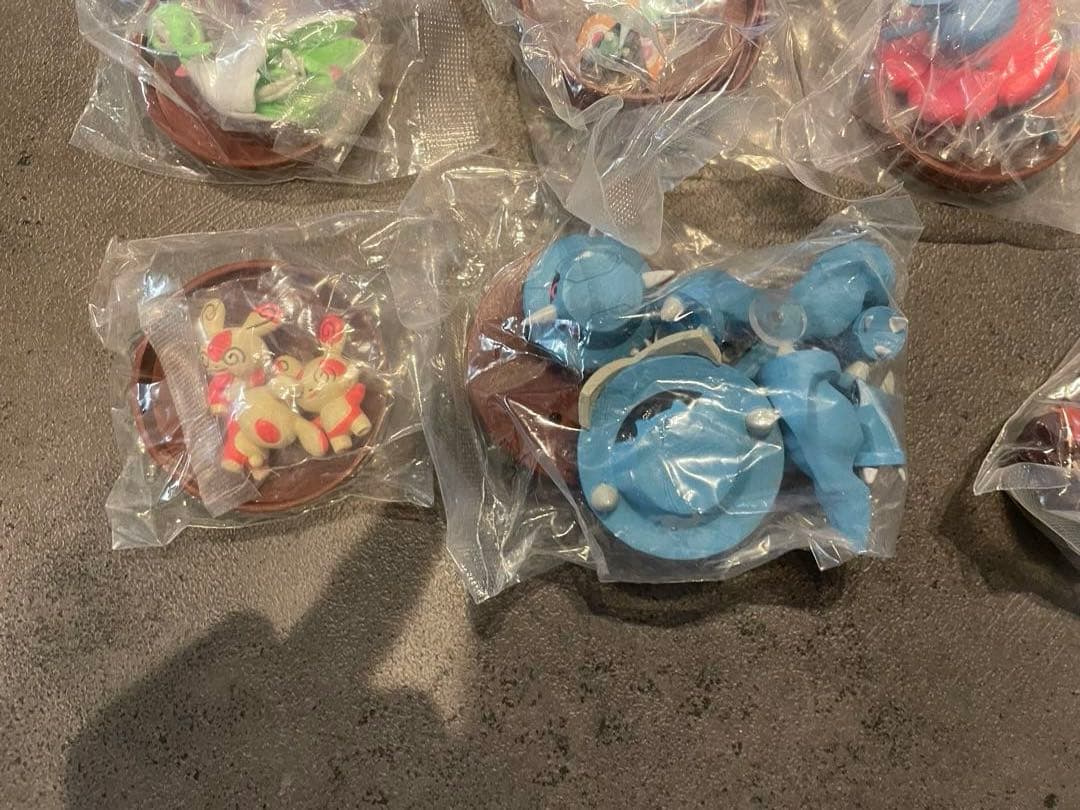 ポケットモンスター　フィギュア　9体セット　立体ポケモン図鑑第7集コンプリート