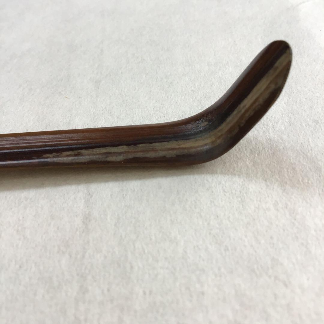 茶道具　茶杓　銘:玉垣　十代松尾宗吾作　不染斎書付　竹箱　共箱　紙箱　S44CS