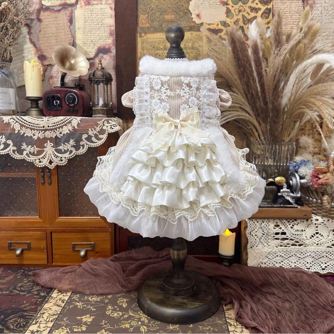 milmil犬服　猫服　ハンドメイド　ワンピース　わんちゃん