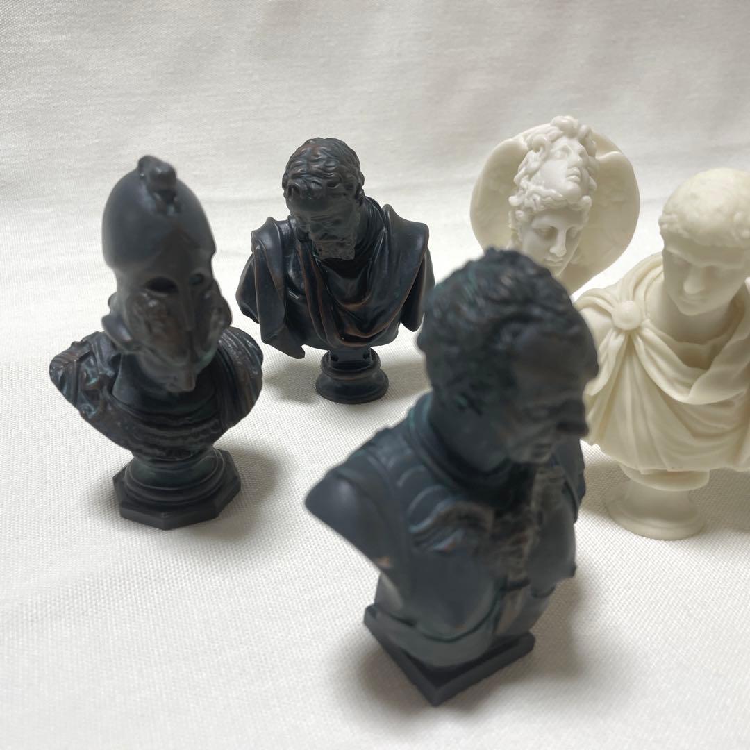 yujin 立体百科事典　石膏デッサン入門2 石膏像　8体+シークレット