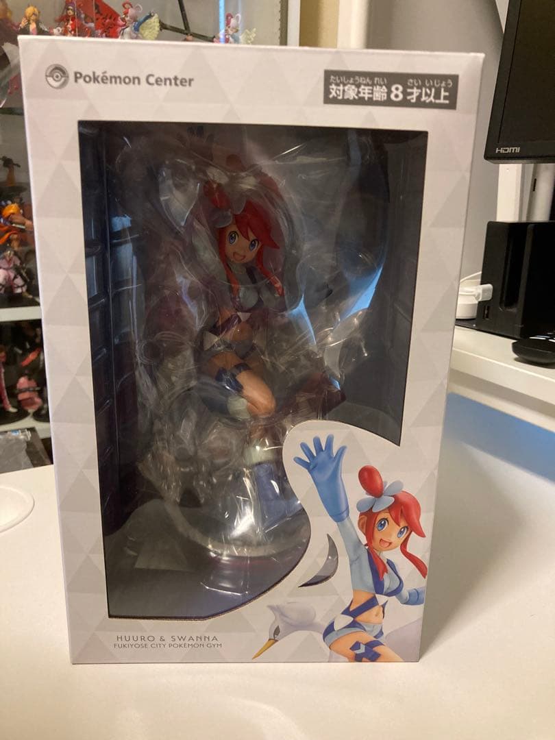 【新品未開封】ポケモンセンターオリジナル フィギュア フウロ＆スワンナ