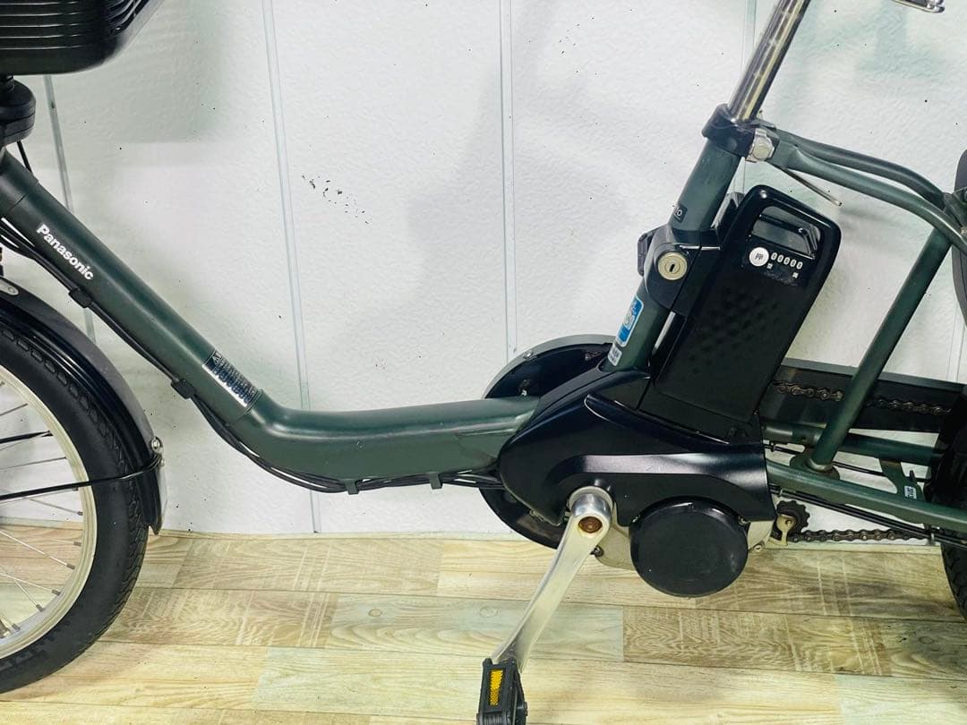 ★3013パナソニック12アンペア 20インチ子供乗せ電動アシスト自転車