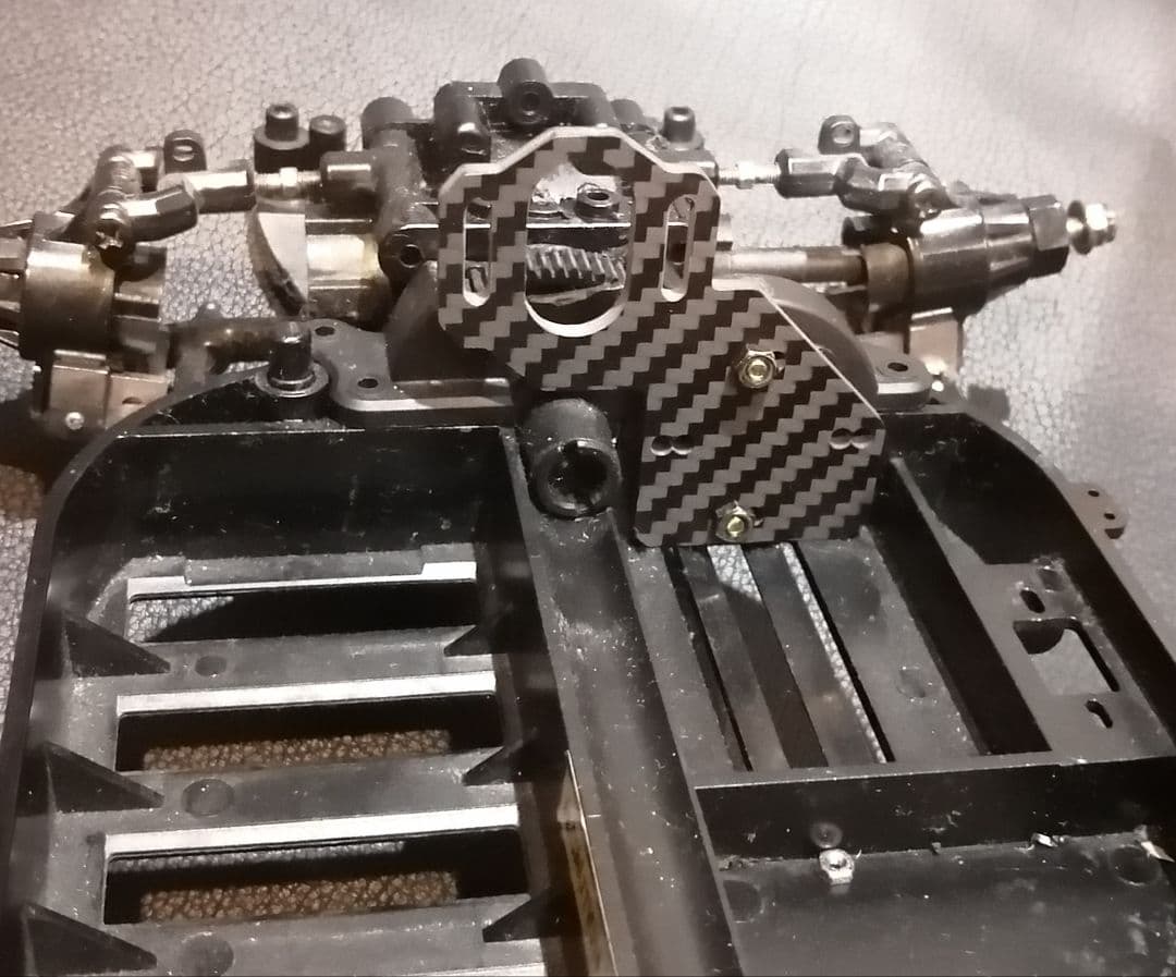 TT-02 ダイレクトステア　Wカウンターアッパー ハイマウント　MGT2-13