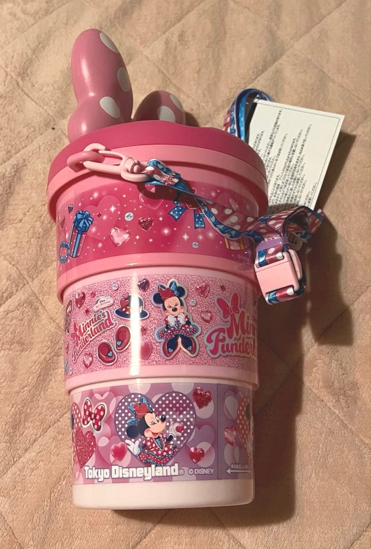 ミニー@パルパルーザ　ポップコーンバケット　スナックケース