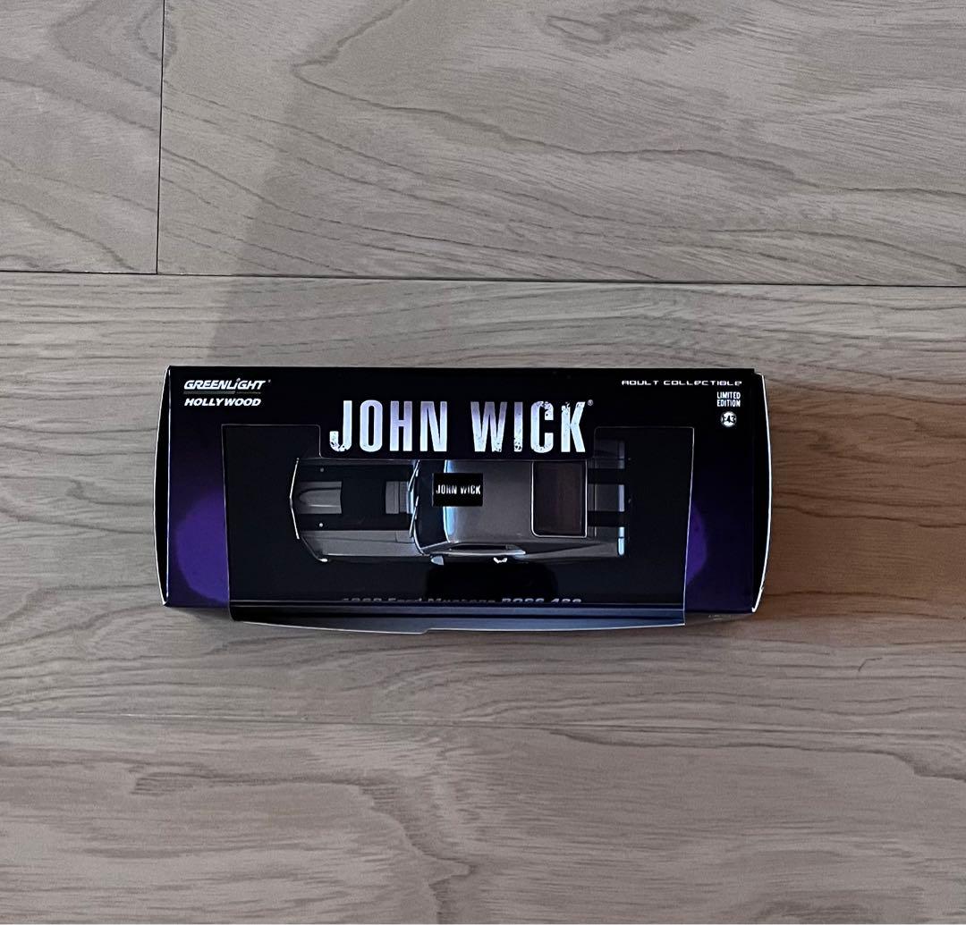 ミニカー JOHN WICK 1969 Ford Mustang BOOS 429