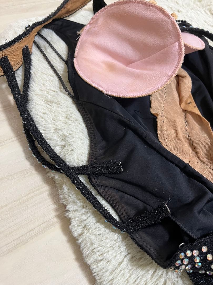 私の誕生日お値下げ！⭐️黒のフリンジのラテンドレス