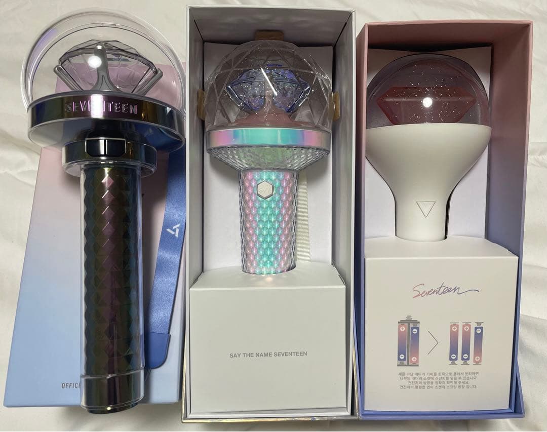 【即購入‪◎‬‪‪】SEVENTEEN セブチ ペンライト カラット棒 3種類