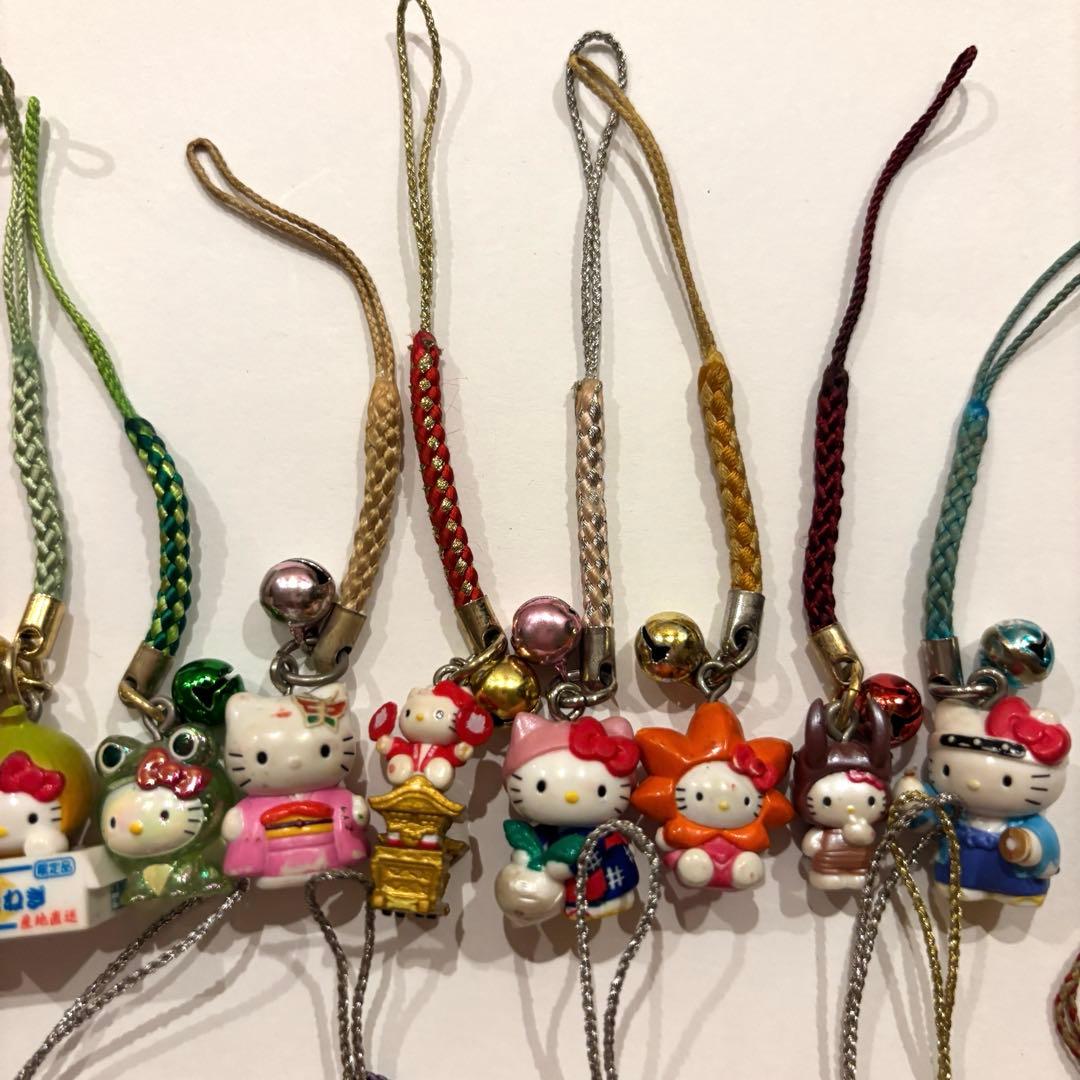 レア✨ ハローキティ ご当地ストラップ 52個セット 根付け キーホルダー 希少