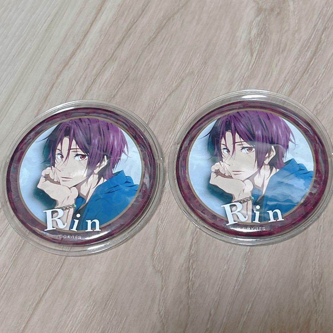 Free! ES ムック 缶バッジ 凛