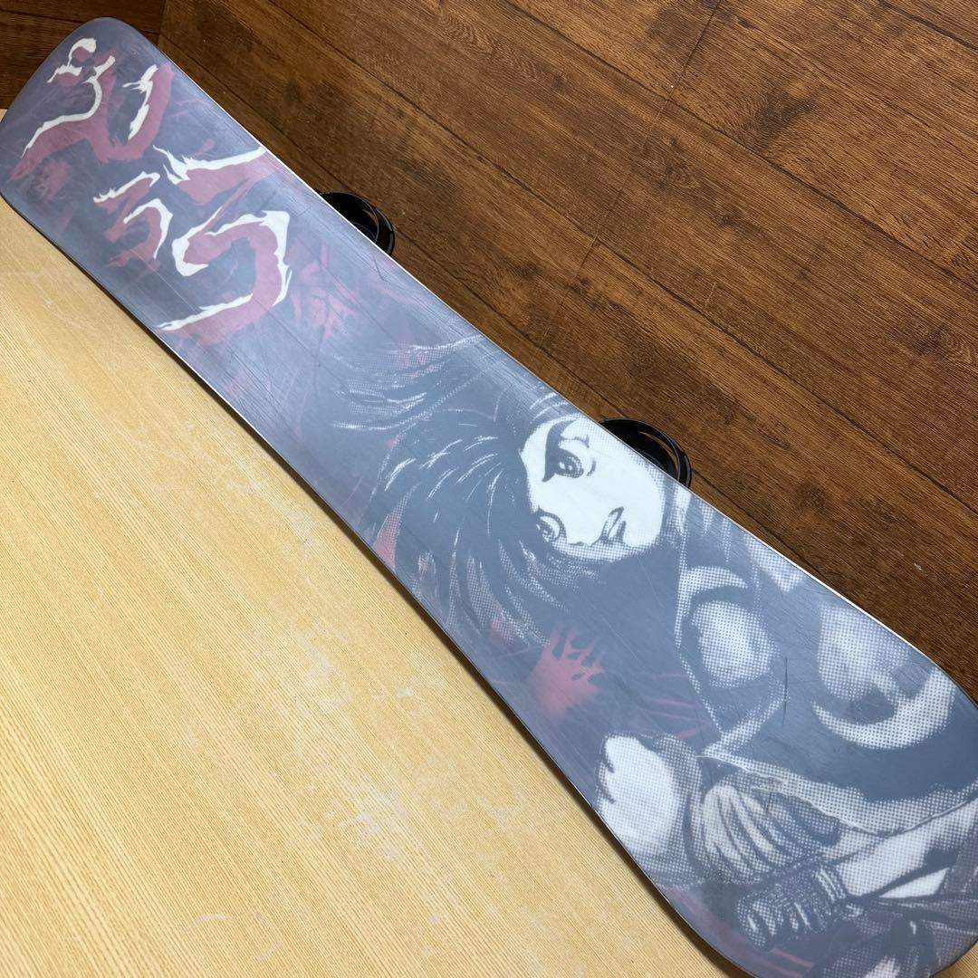 手塚治虫　どろろ　スノーボード　限定デザイン　コラボ　ボードのみ