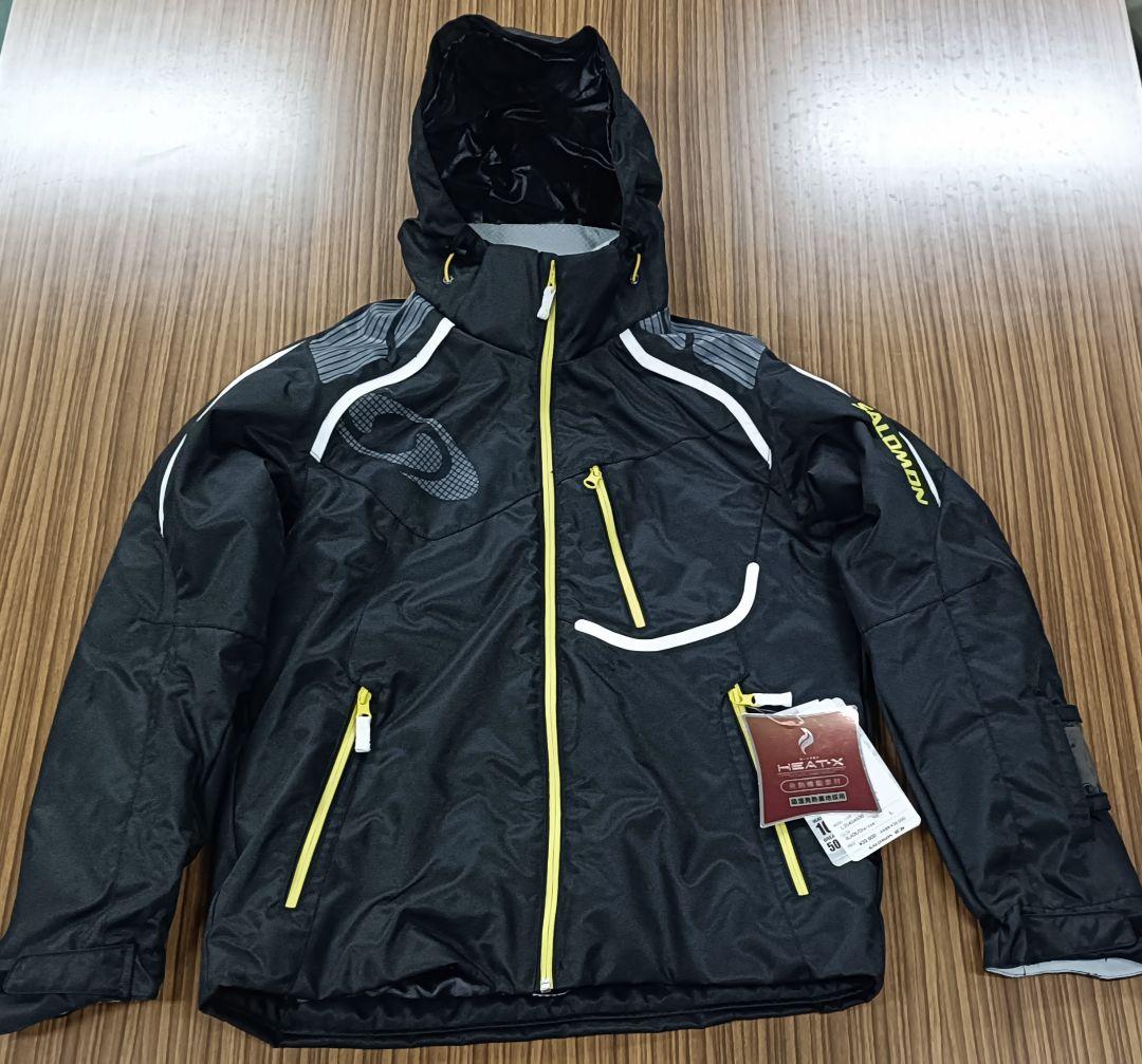 SALOMON スキーウェア ジャケット L ブラック