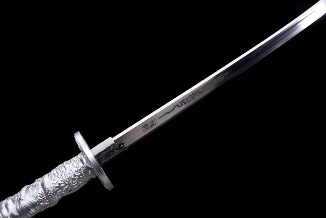 キリン宝刀-マンガン鋼 模造刀 居合刀 武士道 武具 漢剣 手鍛造打