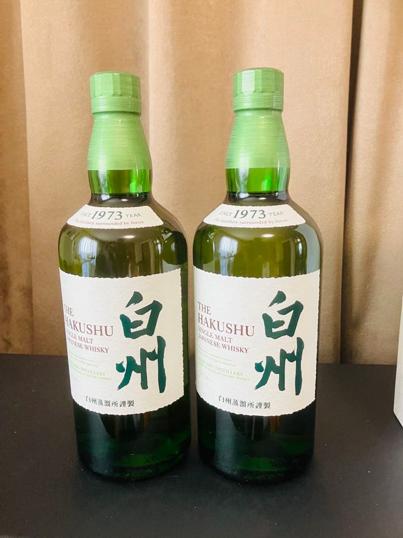 白州 NV シングルモルトウイスキー 700ml 2本組