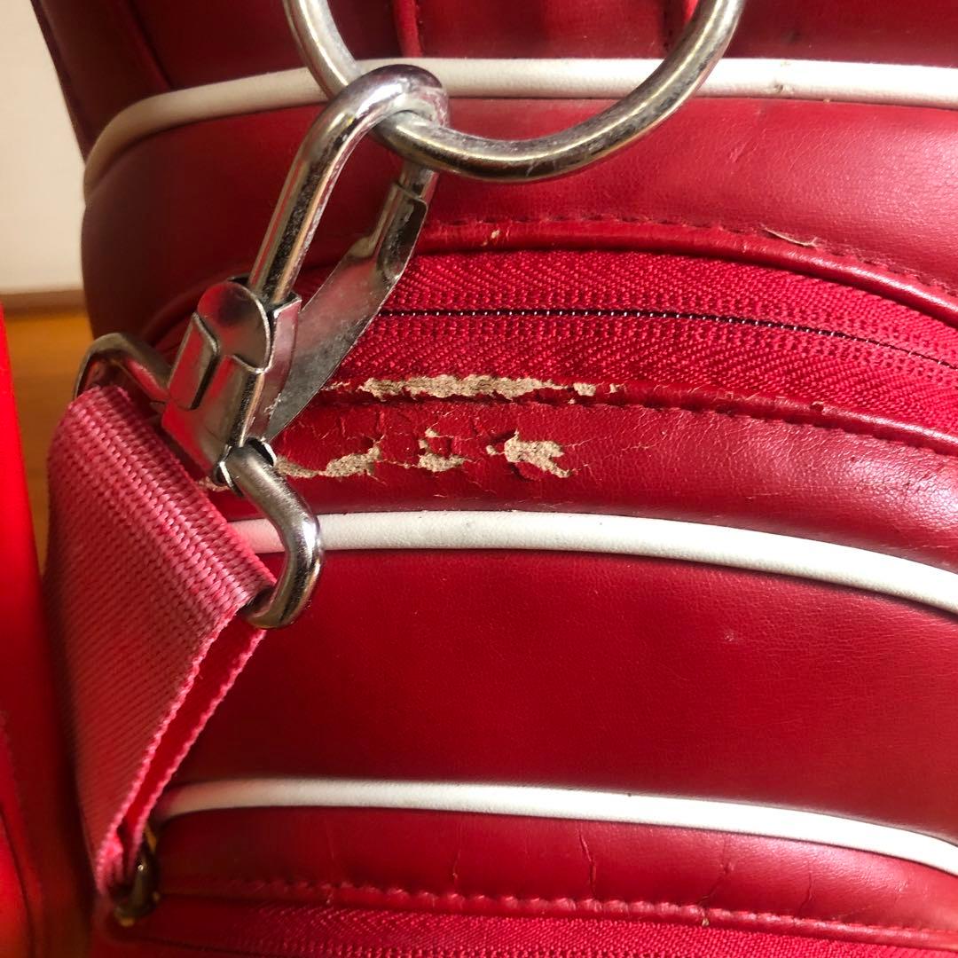 ニューバランス Newbalance キャディバック 赤 フード付き 3.5kg