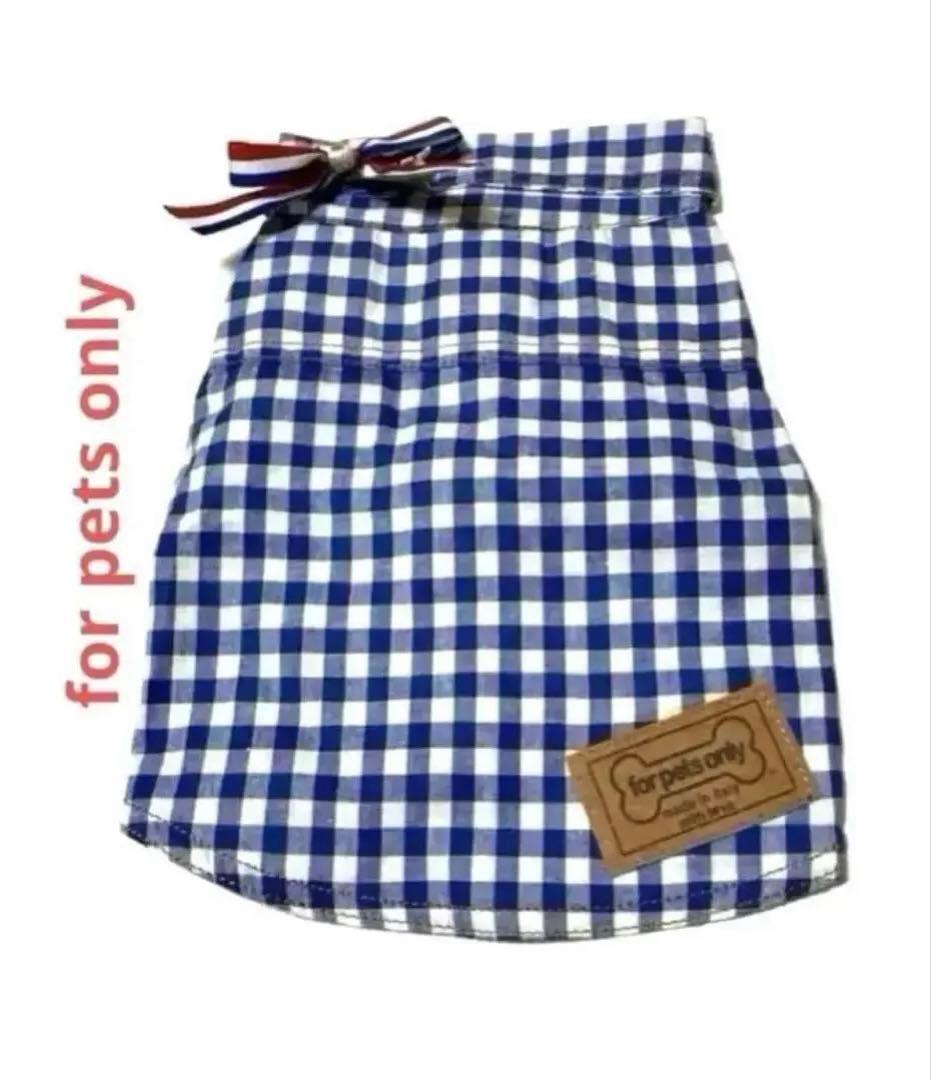 for pets only フォーペッツオンリー 　　　　ギンガムチェックシャツ
