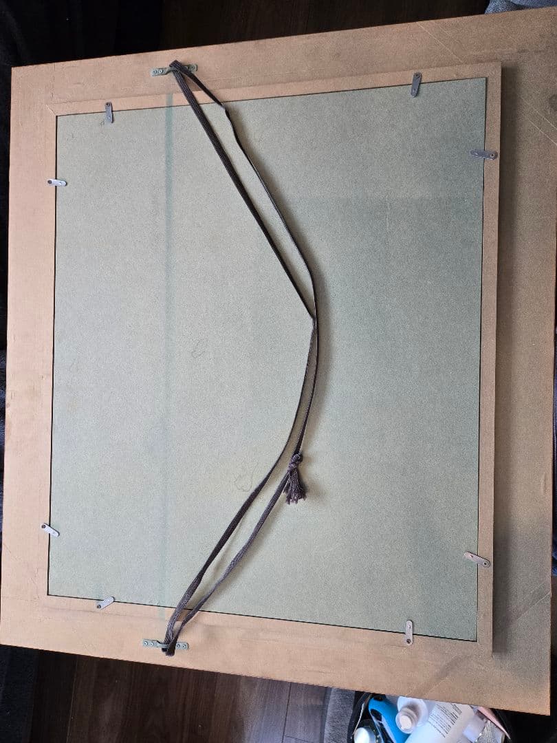 H. Osgood　小川久雄　 油彩画 山と川の風景