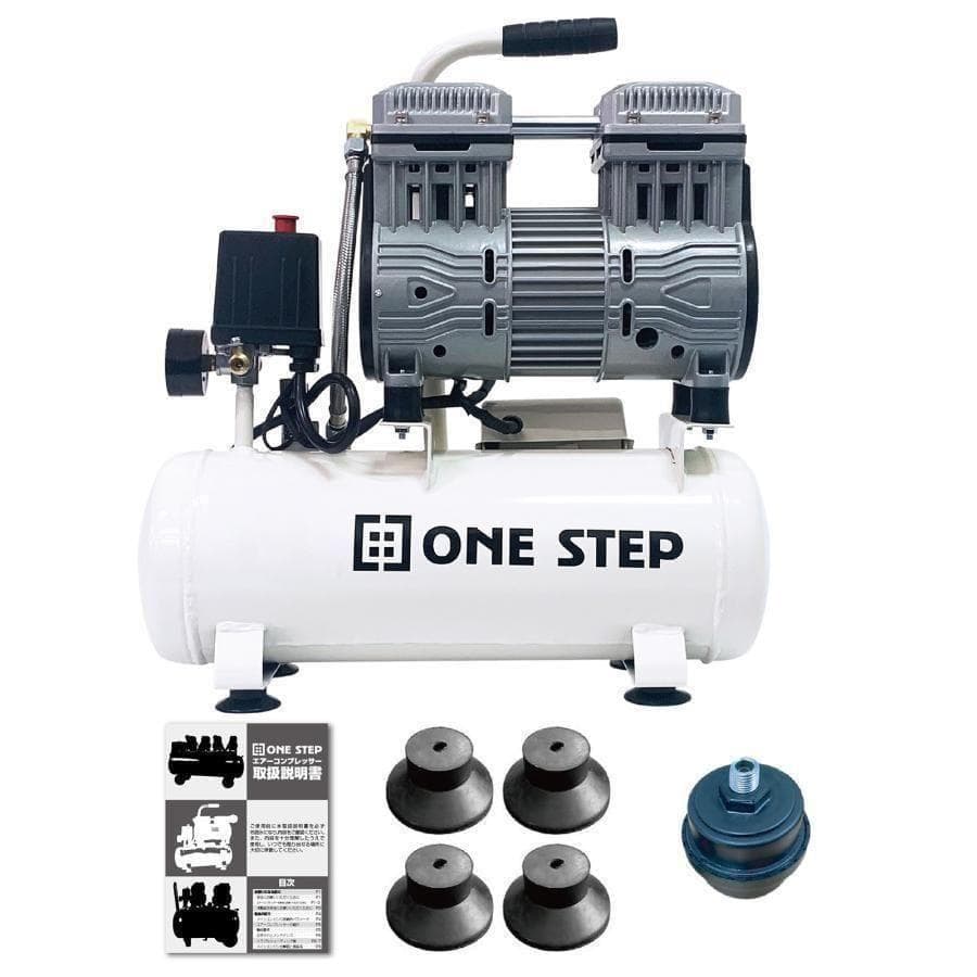 エアーコンプレッサー 100v オイルレス 静音 12l 自転車 空気入れ