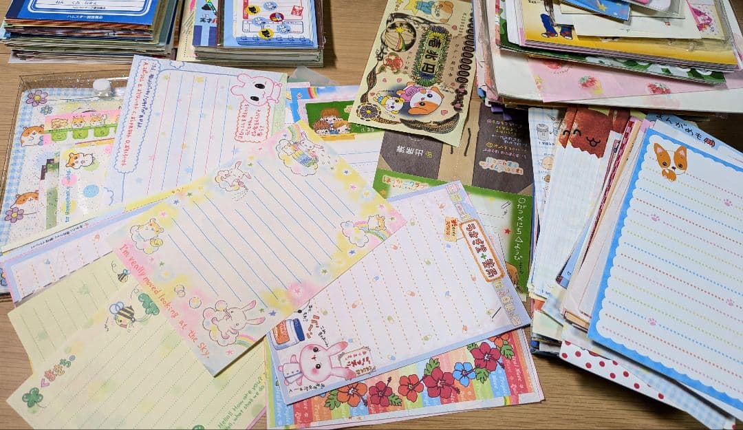 平成レトロ メモ帳 バラメモ 大量 便箋 まとめ売り 平成女児