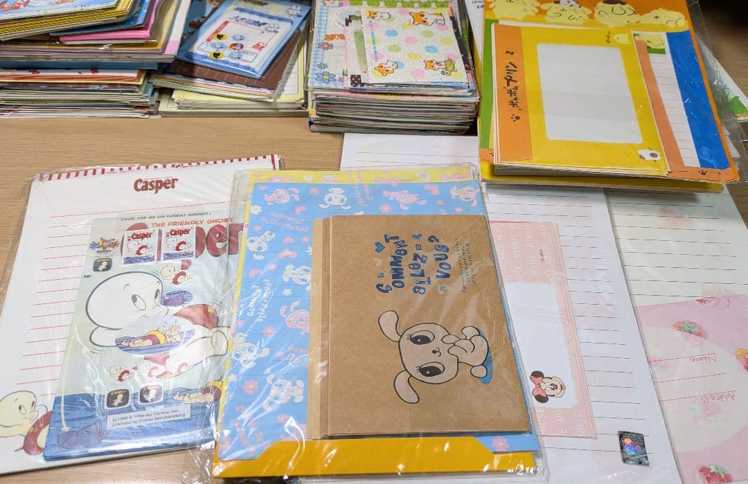 平成レトロ メモ帳 バラメモ 大量 便箋 まとめ売り 平成女児