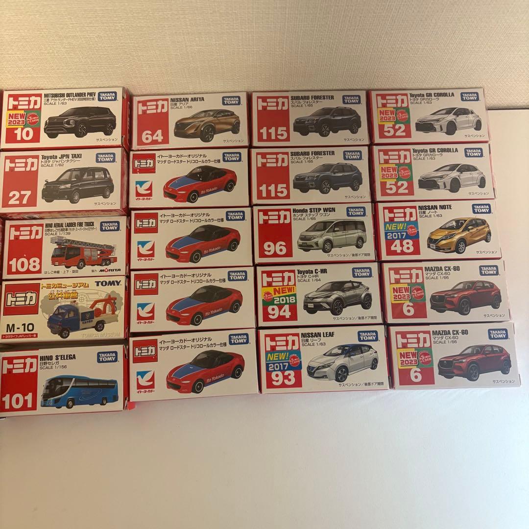 トミカ まとめ売り 33台