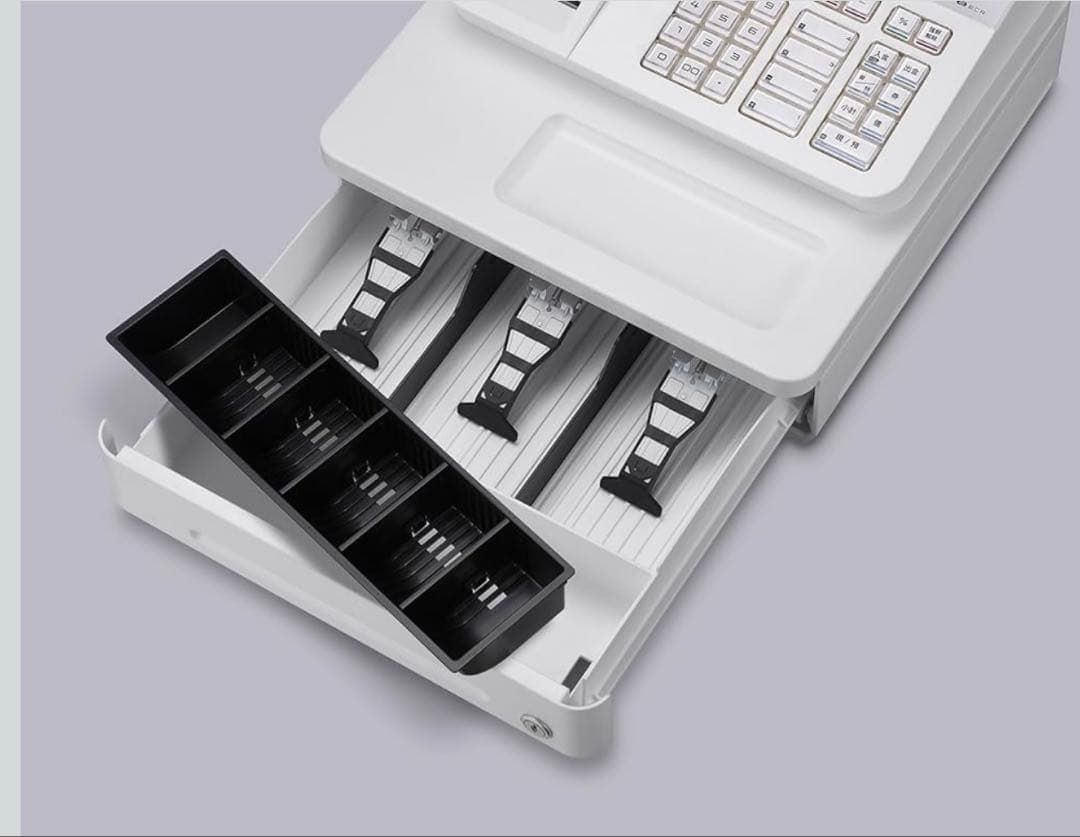 CASIO 電子レジスター ホワイト