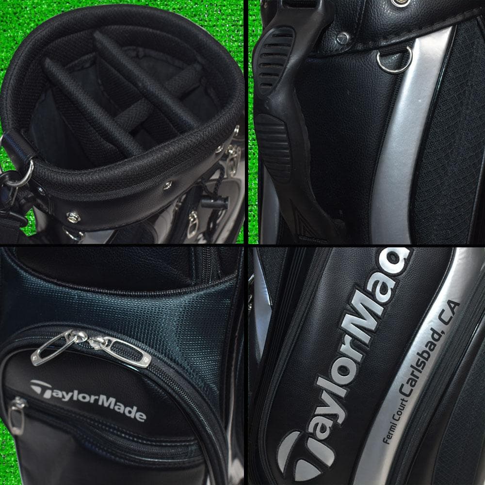TaylorMade/テーラーメイド ゴルフ キャディバッグ【ブラック】美品！