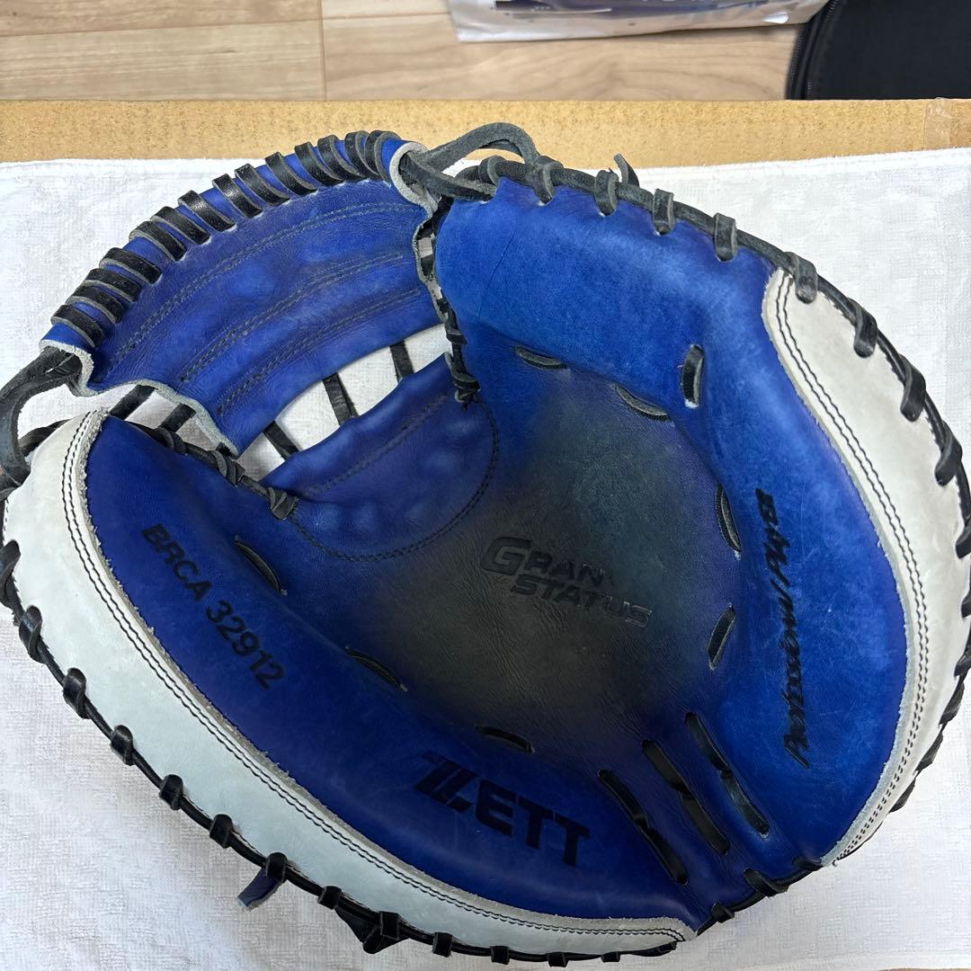 ZETT BRCA 32912 軟式グローブ キャッチャーミット 矢野モデル