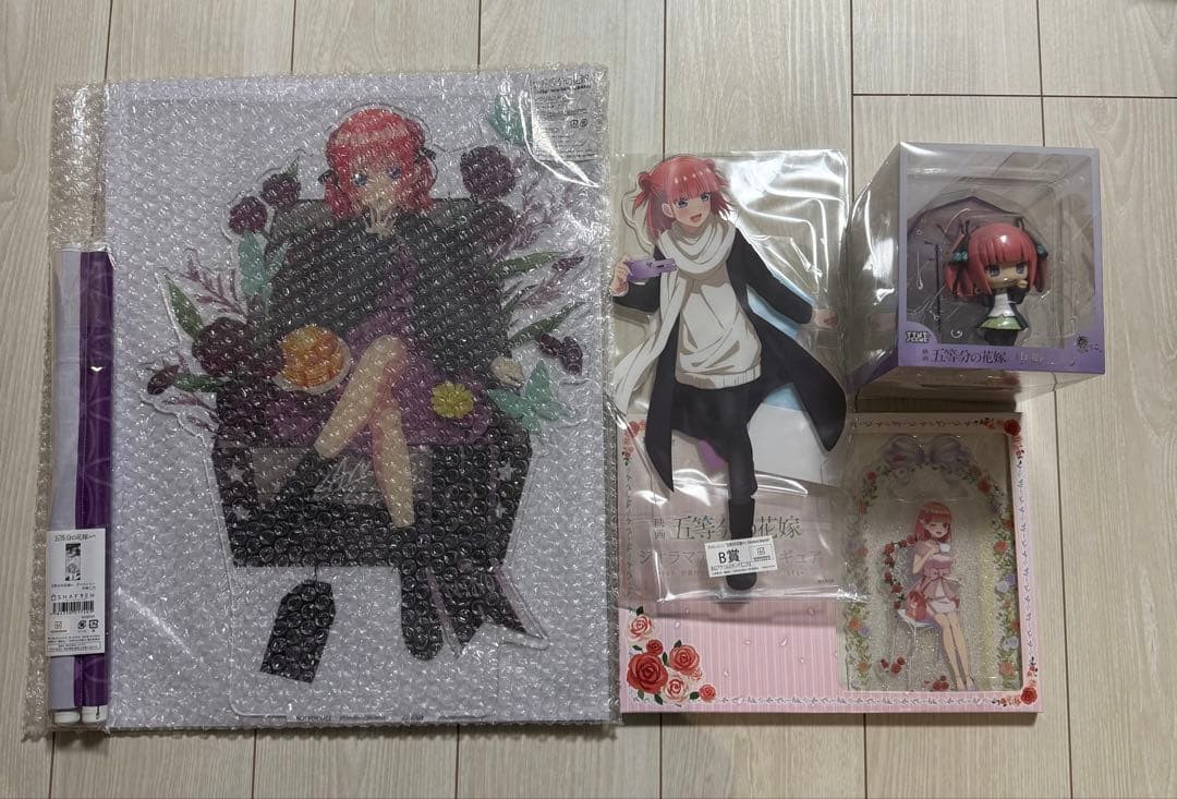 五等分の花嫁　中野二乃セット　アクリルスタンド等※バラ売り、値下げ不可