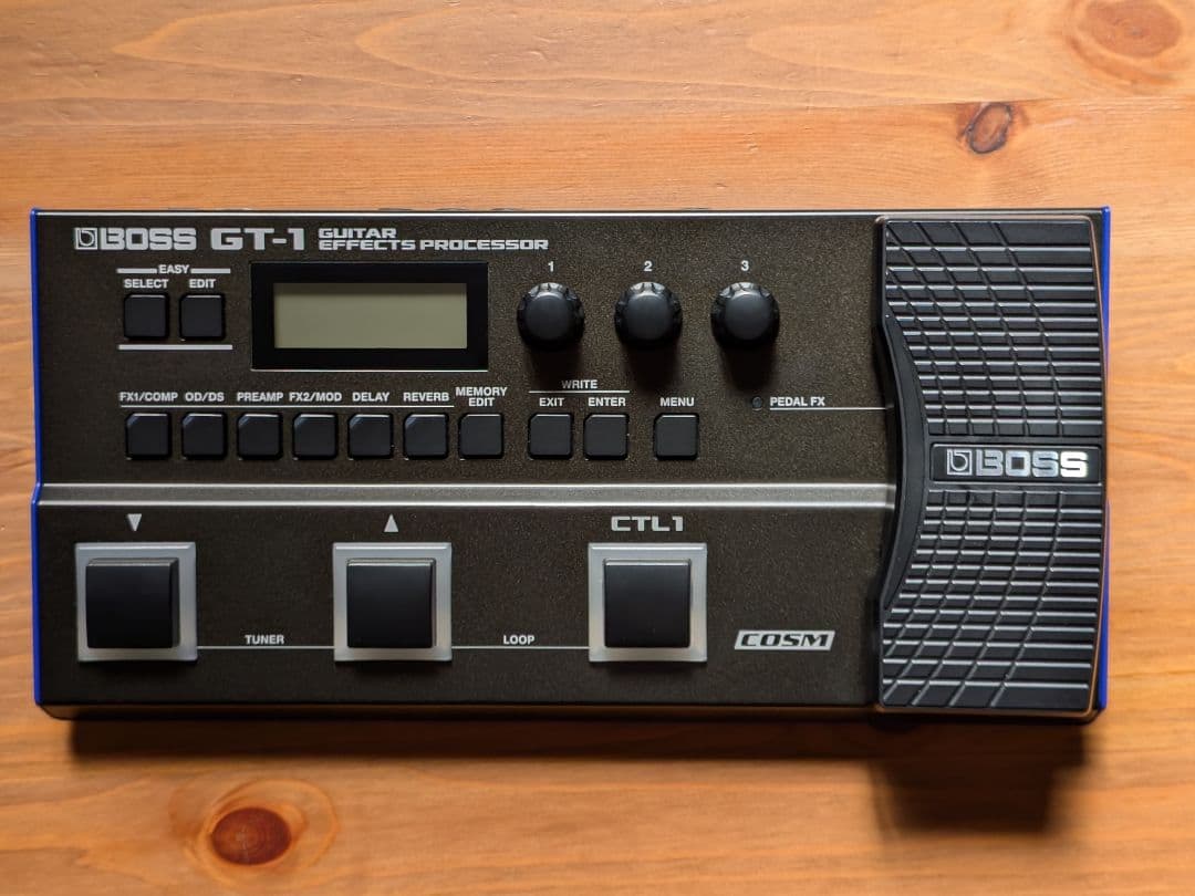 BOSS GT-1 専用アダプター 教本付き ギターエフェクター